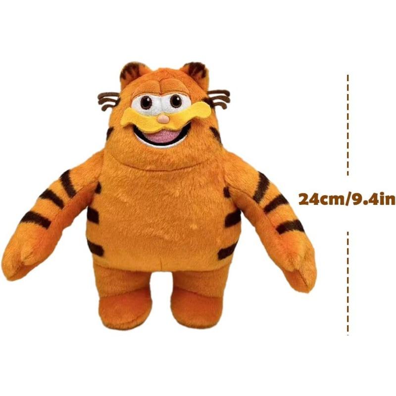 Orange Cat Plush Toys, Pillow Plush, Soft Doll Toys, Stuffed Animals Toy for Christmas Birthday Gift for Kids (Orange G)