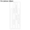 1-3Set Side Hydrogel Film For iPhone 16 15Pro Max 16Plus 14Plus 14 13Pro Max HD Clear Anti Scratch Border Frame Screen Protector