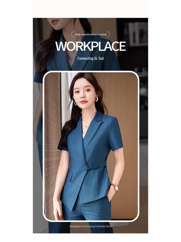 Women's Premium Summer Business Suit for Professional Office Wear
