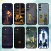 Game L-Little N-Nightmares  Phone Case For Samsung  A73,A21s,A22,A31,A32,A52,A53,A71,A80,Soft Black Shell