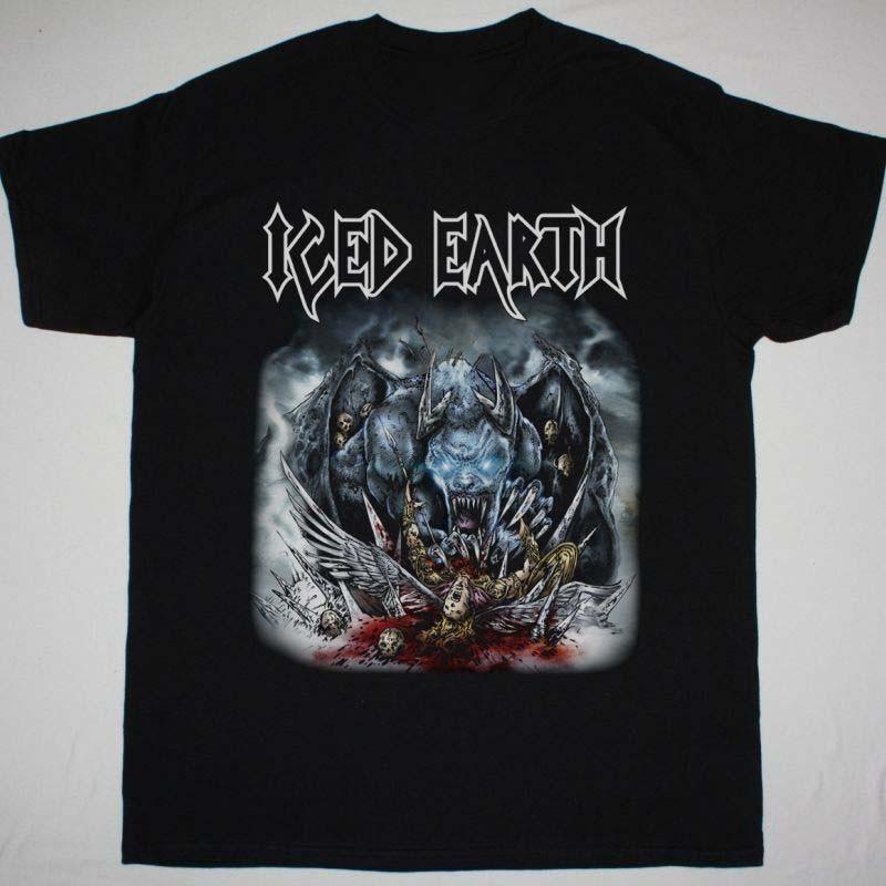 Iced Earth Band T-Shirt Unisex Cotton Tee S To 4XL MA226 Unisex T-Shirt XXXXL