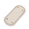 22*10Cm Long Bottom For Knitted Bag Pu Leather Bag Base Handmade Bottom With