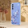 Für Samsung Galaxy A37 5G Hülle Schmetterling Blumenmuster Druck TPU Handy Rückseite