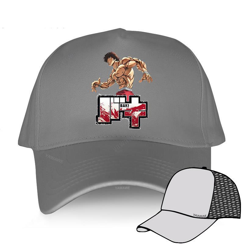 Najnowsze bawełniane letnie czapki baseballowe dla mężczyzn Snapback Baki Hanma Anime Manga Hip Hop kapelusz Harajuku kobiety dorosły luksusowa czapka golfowa
