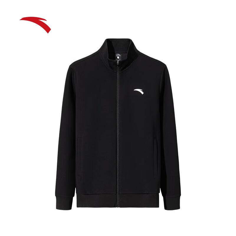 Anta Men's Full-Zip Stand Collar Sport Jacket