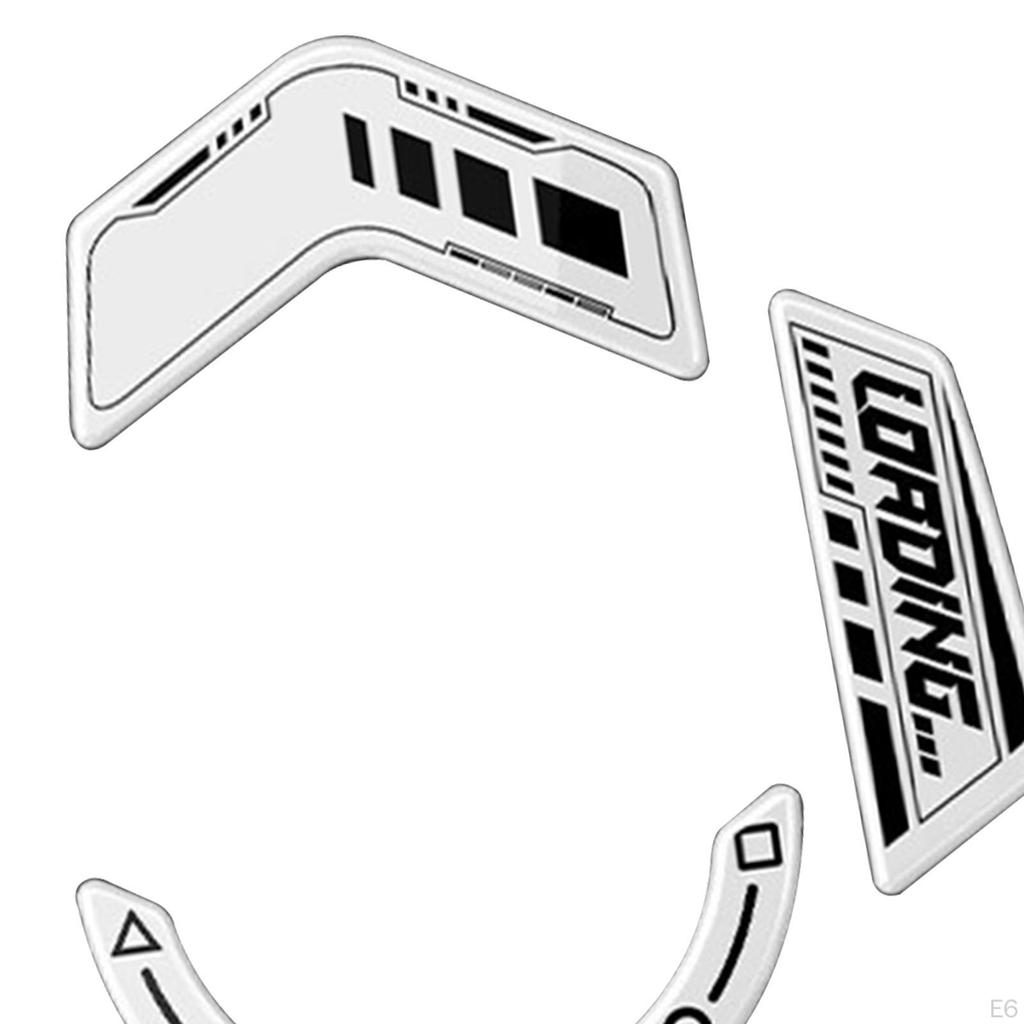 Glass Mouse Skates Accessories Compatibility Gifts Smooth Movement Professional Easy To Use