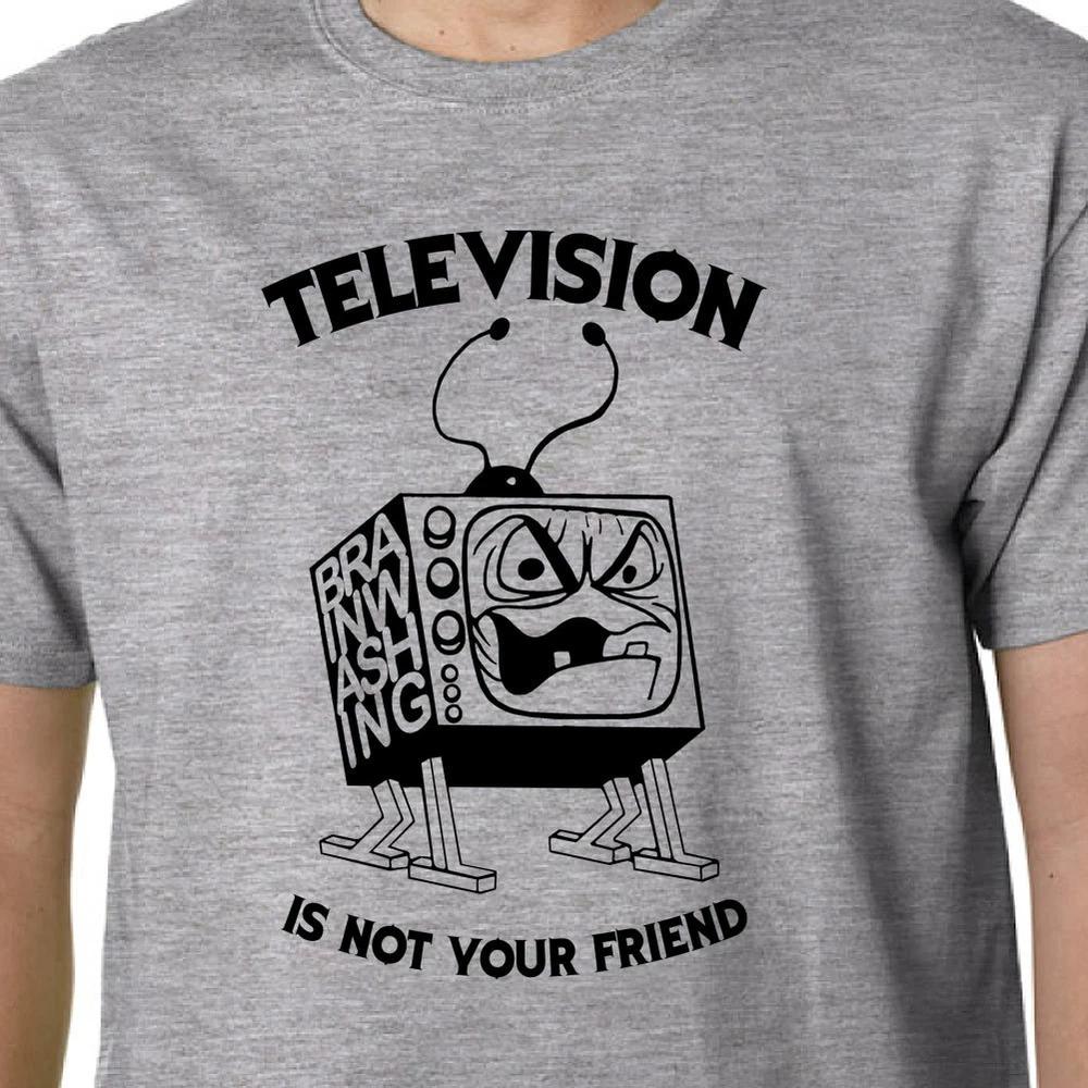 Television Is Not Your Friend TShirt System Of A Down Geek Funny Quote Willo S