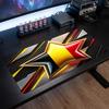Belgium Football Crest Mouse Pad, Extended Non Slip Rubber Desk Mat for Gaming Office Laptop Fan Gift