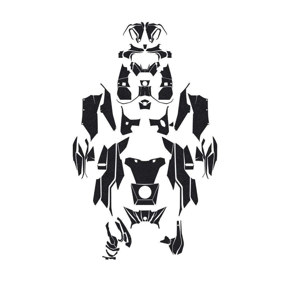 For BMW C400GT 2025 Motorcycle Armor Decoration Protective Stickers Kits Of Motor Bike C 400 GT Accessories