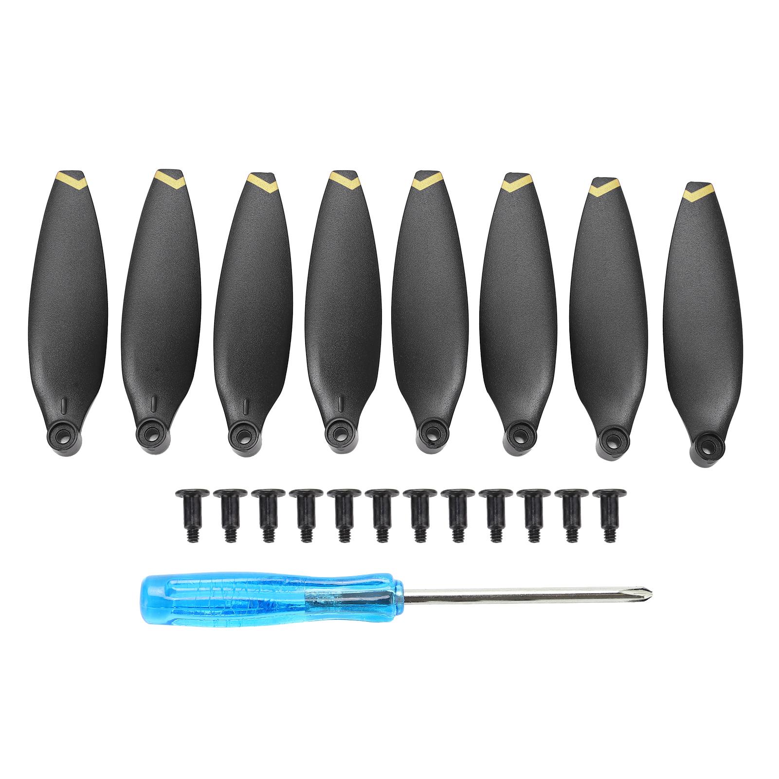 

8Pcs Drone Propellers LowNoise Props Blades Replacement Accessories for FIMI X8 MINI(Golden Edge )