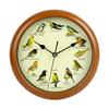 Cuckoo Round Wall Clock with Cuckoo Call On the Hour, Christmas-themed Wall Clock with Music