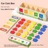Geometric Cognition Wooden Shape Sorting Box Shape Sorting Educational Toys  Holiday Gifts