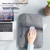 Llano Laptop Bag Notebook Storage Case for 14-15.4 Inch Durable Shockproof Suitable for Mac/Huawei Matebook