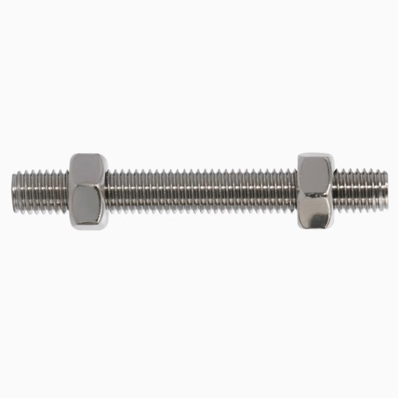 Stainless Steel Fully Threaded Rod with 2 Nuts