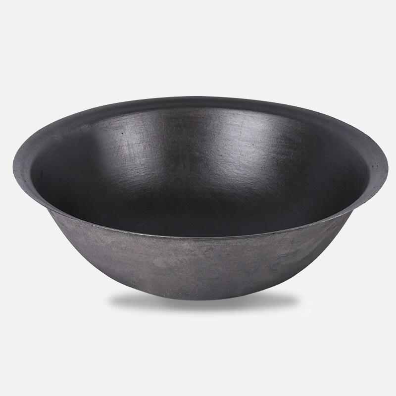 Large Traditional Cast Iron Wok