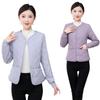 Women's Lightweight Cotton Padded Jacket with Velvet Lining - 2025 Trendy Short Style