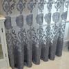 European-style Jacquard Curtains with Grommet Top for Living Room Bedroom Study Dining Room Balcony Office Home Decoration