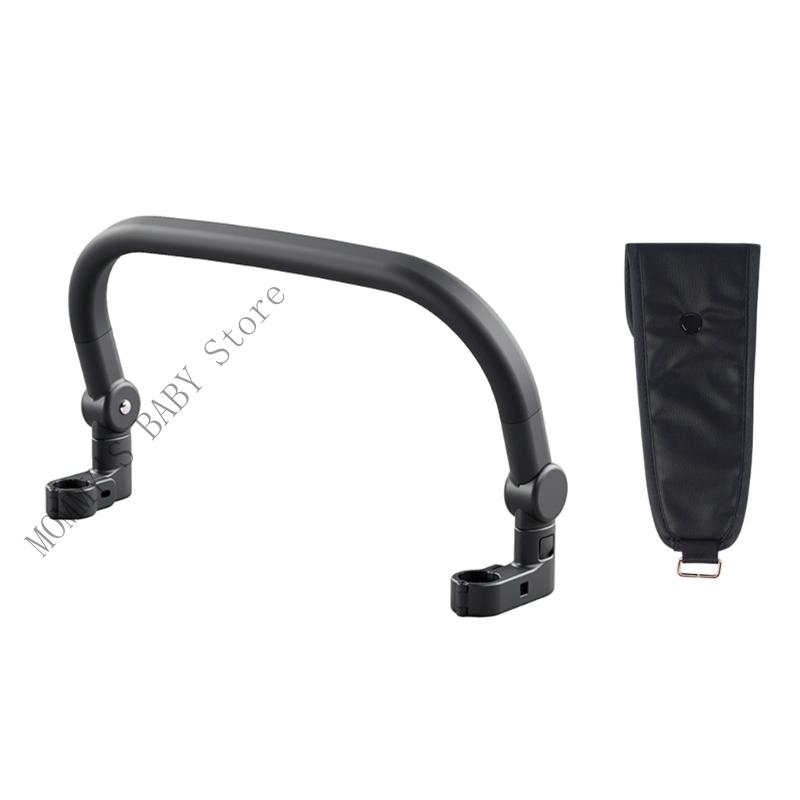 H3CD 1 Комплект Улучшения Безопасности Детской Коляски Передний Паховый Ремень Легкая Установка Защитный Бортик Поручень Черный чёрный