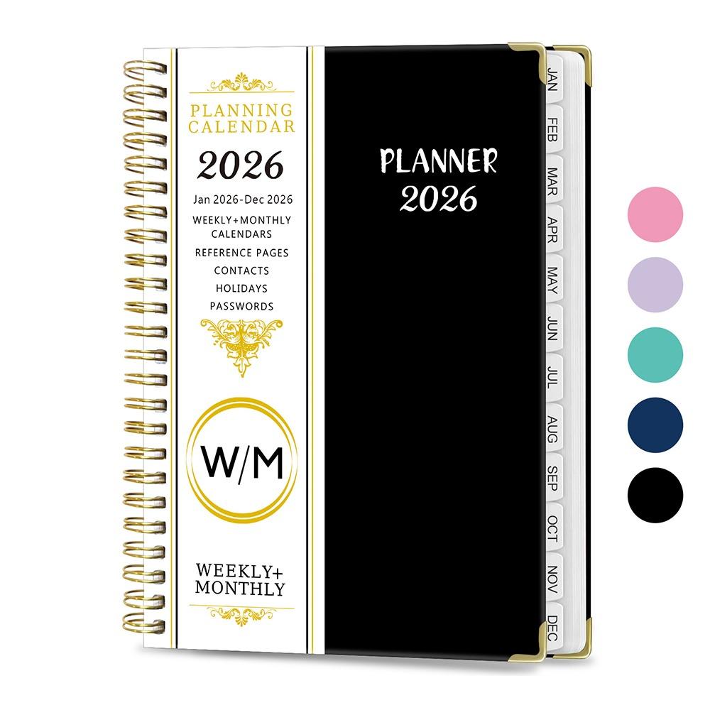 Learning Plan Diary Schedules Organizer Work Efficiency Monthly Planner  School