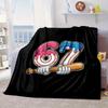 Summer Ice Cream Number 67 Portable Blanket/Soft Blanket Bedding Blanket Suitable for Travel Camping Living Rooms Offices Sofas Fan Gifts