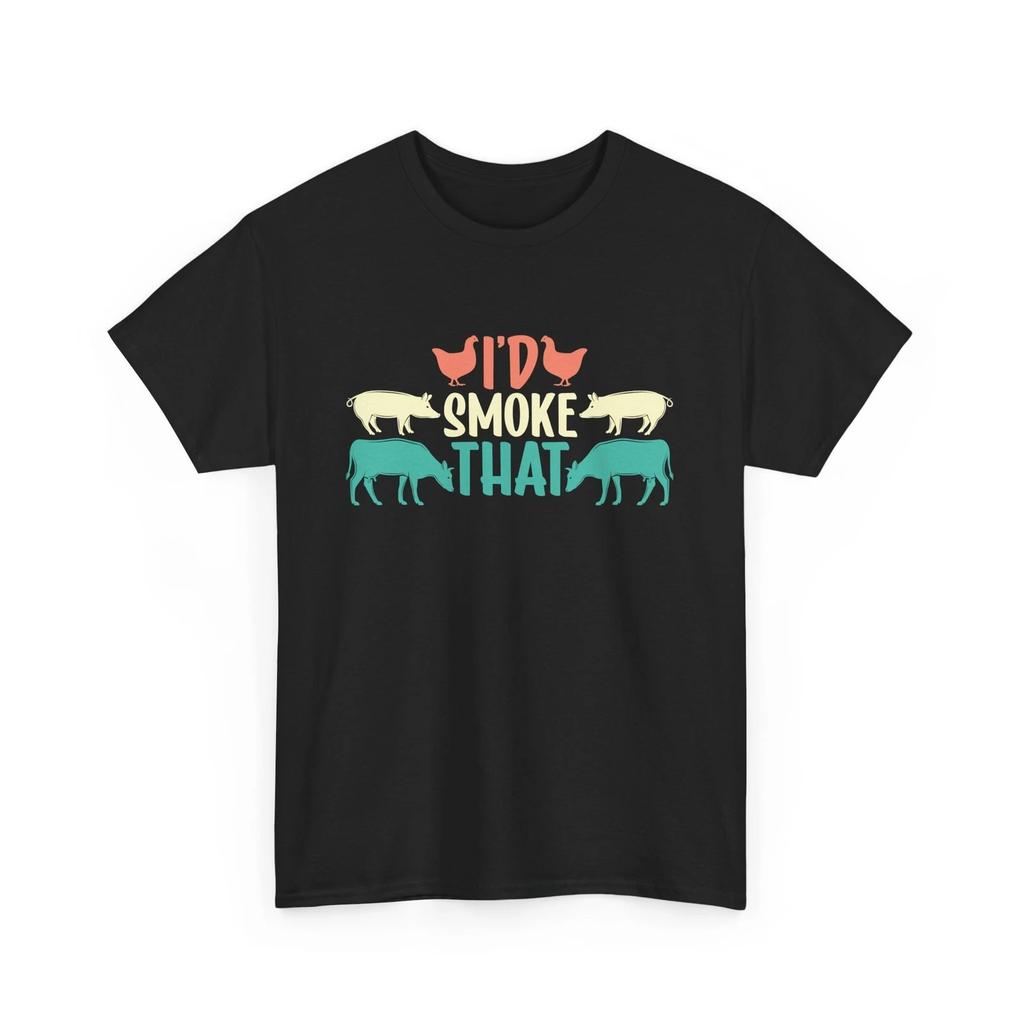 Smoker's Casual Tee | Cool, Comfortable & Stylish Wear | I'd Smoke That Shirt