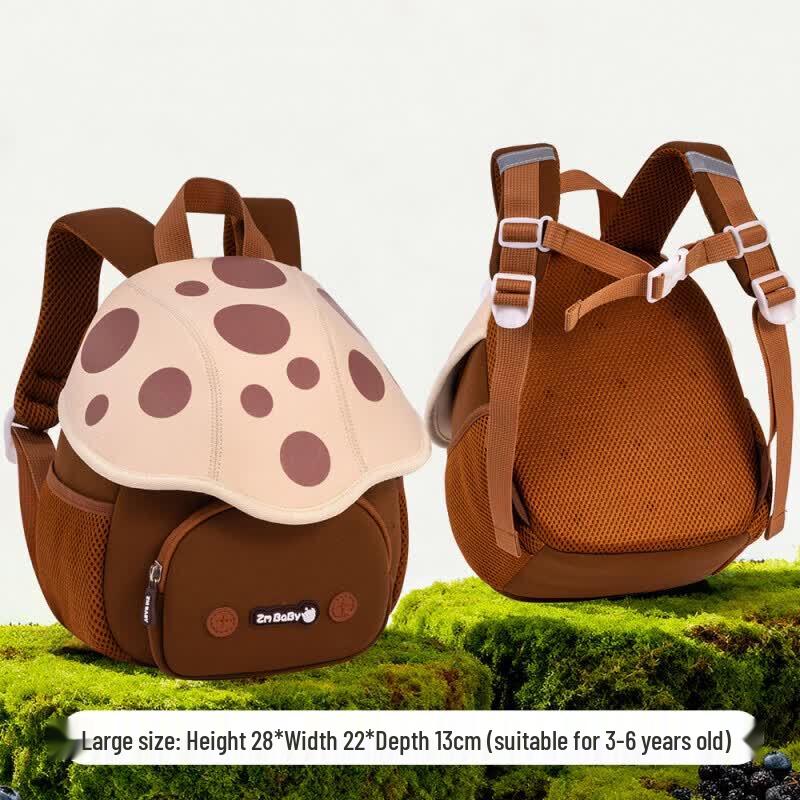 Sesame Baby Cute Mushroom Kids Backpack