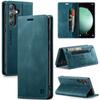 For Samsung Galaxy S23 FE Wallet Case AUTSPACE A01 Leather Stand Cover with RFID Blocking Card Holder