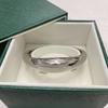 New Arrival Custom Size Solid Color Zinc Alloy Gold Bangle Bracelet for Women Minimalist Jewelry