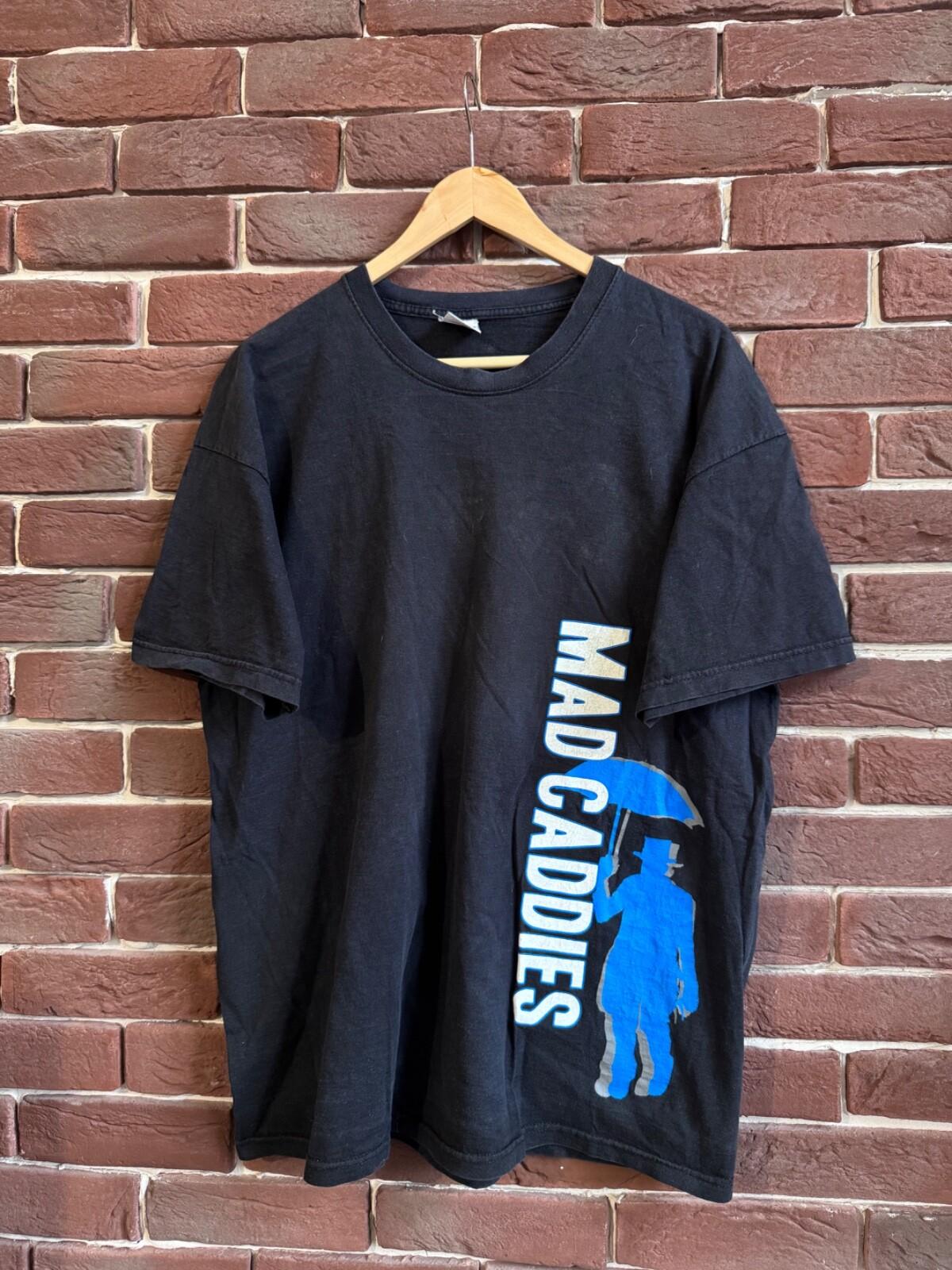 VINTAGE 00s MAD CADDIES FAT WRECK CHORDS TEE PUNK xl black Unisex T-Shirt XL