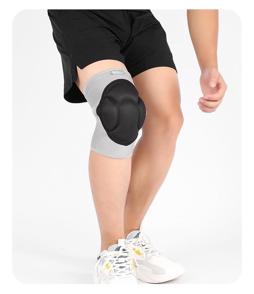 Prodyšné kolenní chrániče na suchý zip proti nárazu: Náraz pohlcující, pohodlné sportovní vybavení