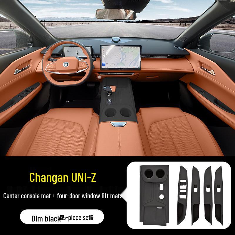Changan UNIZ Silicone Interior Protectors: Door Handle, Window Lift Button, Gear Shift & Console Pads