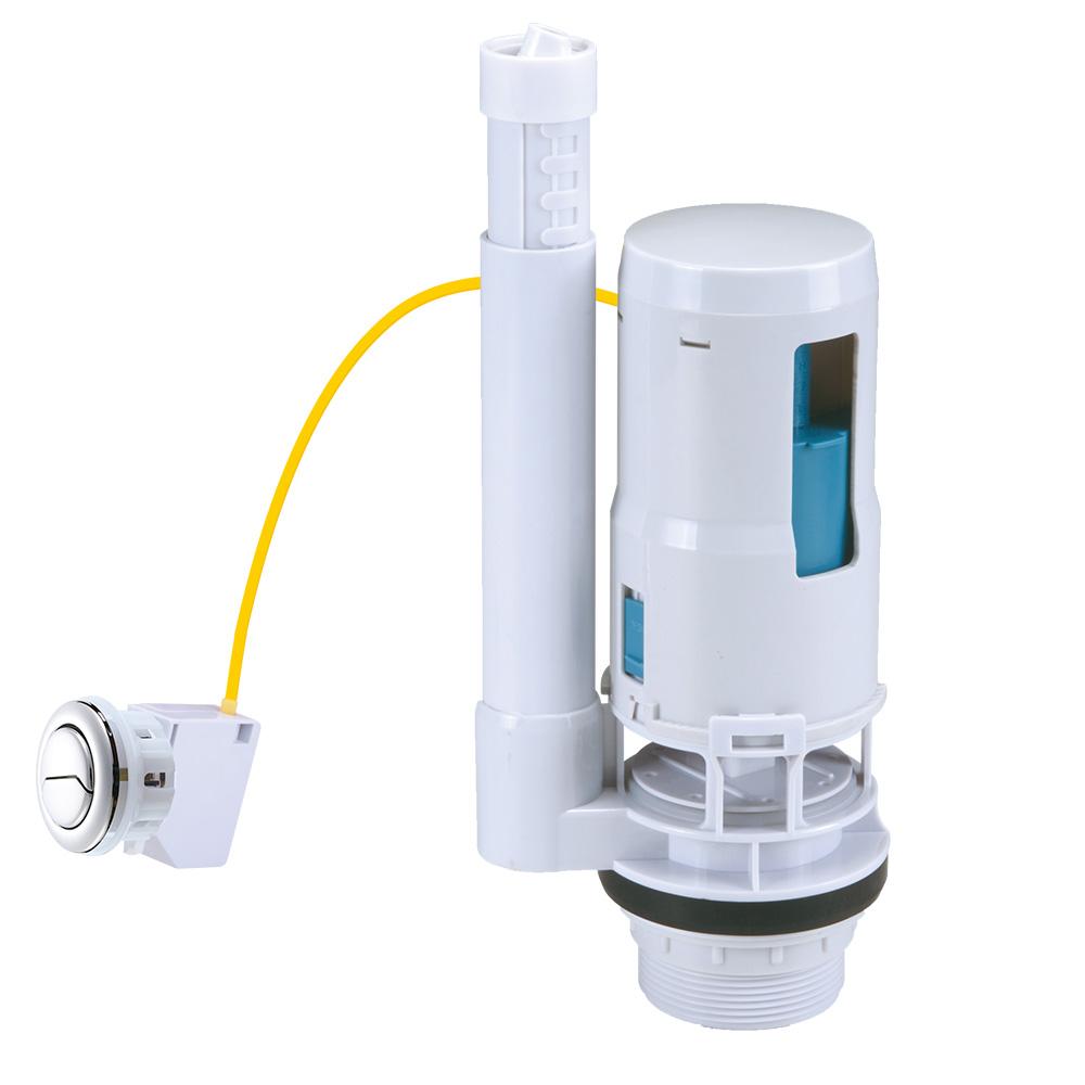 NUCA POM Abs 2 Inch Outlet Toilet Flush Valve Plastic Toilet Cistern Flush Fitting