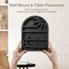Moon Design Wall Shelf Wooden Material Crystal Shelf Floating Shelves  Living Room Decor