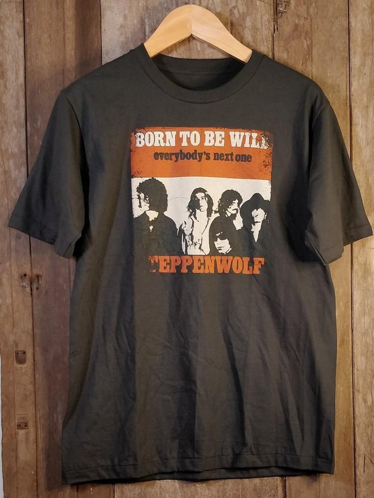 SALE STEPPENWOLF COTTON NEW T-SHIRT ROCK BAND T-SHIRT Unisex T-Shirt L