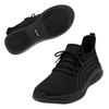 [HAZAKO] Slip-on Sneakers That Can Be Worn While Standing, Men's and Women's, Black, 26.0cm, Size 42