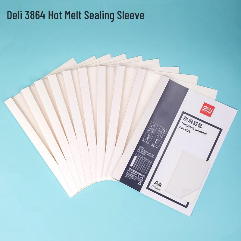 Deli 3864 Thermal Binding Covers CN plug (adapter included)