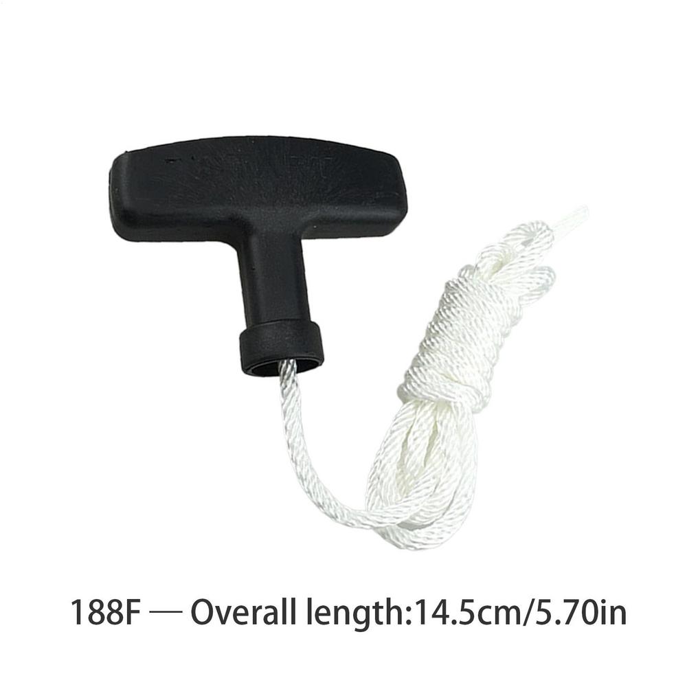 Lawn Mower Pull Start Handle Full Grip Lawn Mower Starter Handle Recoil Starter Pull Handle Pull Starter for Lawn Mower Engine
