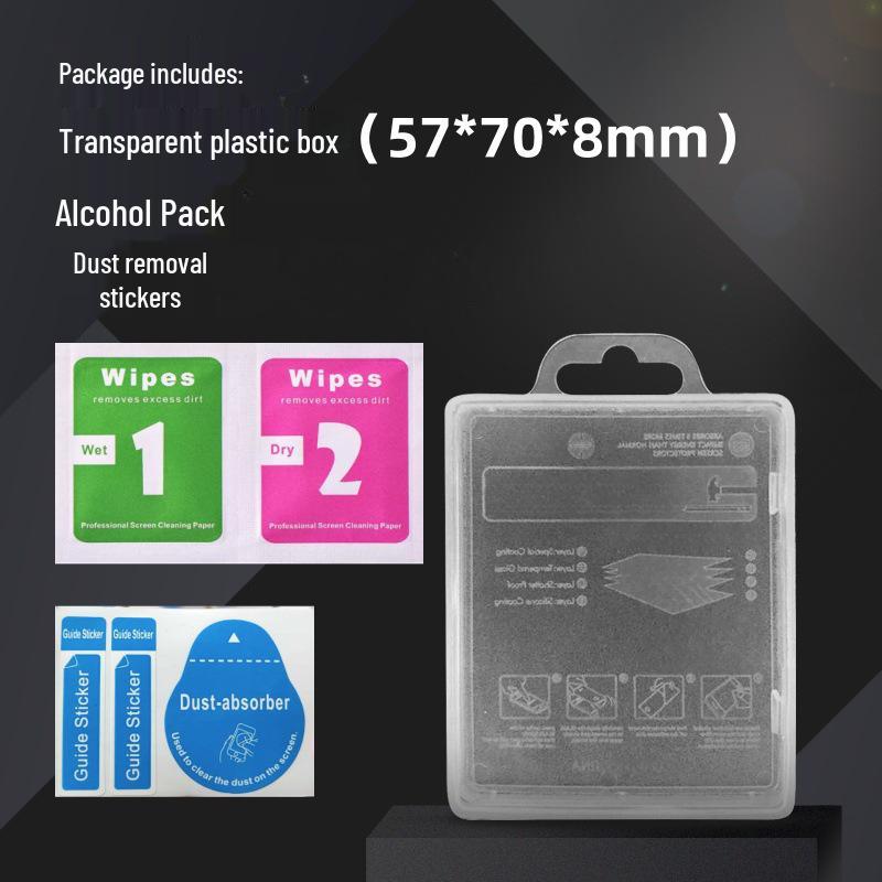 Motorola Watch Ultra HD Tempered Glass Protector - Transparent, Curved Edge, Drop-proof.