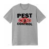 Pest Control T Shirt Exterminator Entomology Bug Worker Insect Design Perfect for Management Enthusiasts Vintage Washed