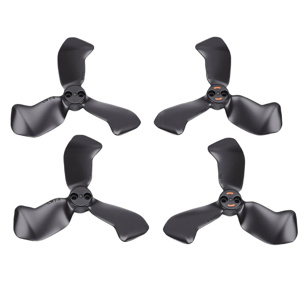 4PCS 3 Vanes Propellers Fit for DJI NEO 2 Drone PC Low Noise Drone Replacement Paddles Lightweight Extended Flight Time