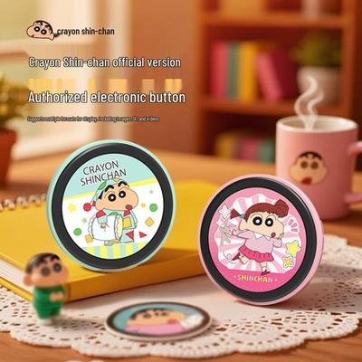 Crayon Shin-chan Bluetooth Smart Badge: Licensed Anime Pin Mini Photo Album