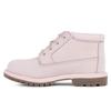 Chukka Top Grain Leather Durable Shock Absorbing Ankle Outdoor Boots Women Boots Pink A1S7S