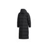 adidas Xplr Dwn Bench Stay Warm Solid Color mid-length hooded down Jacket Black Men's FJ9241