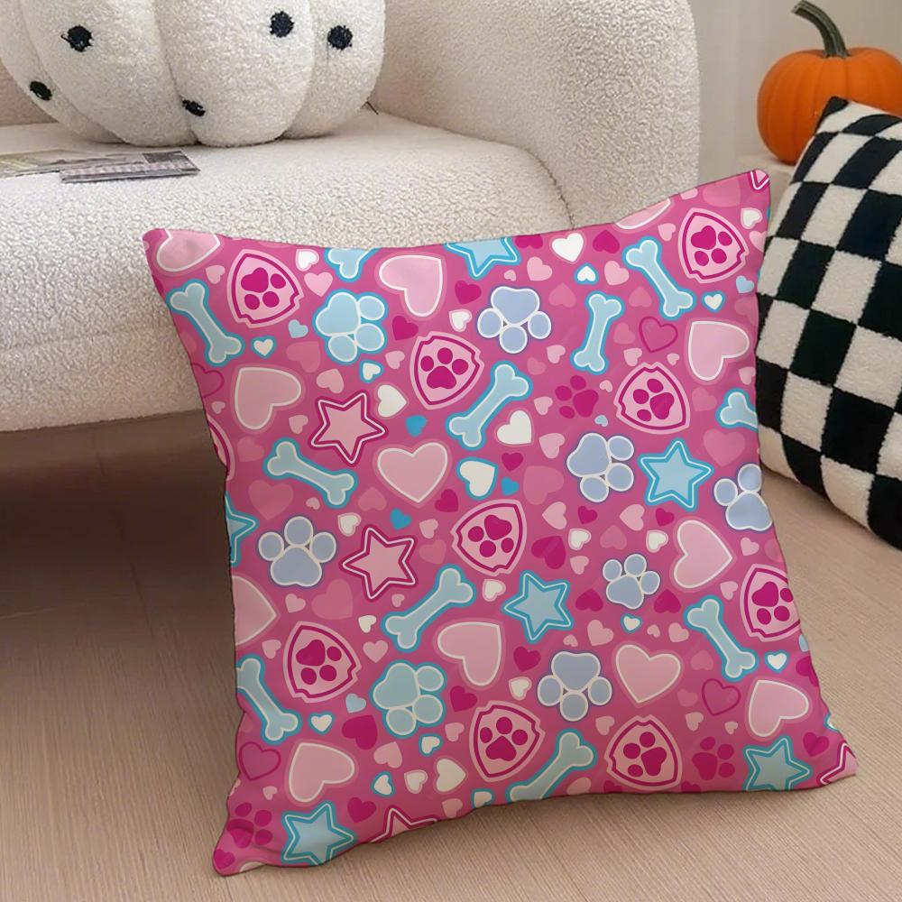 Schattige Hondensporen Huisdier Stijl Kussenhoes Sierkussenhoes Verborgen Knop Duurzaam Polyester Stoelkussen