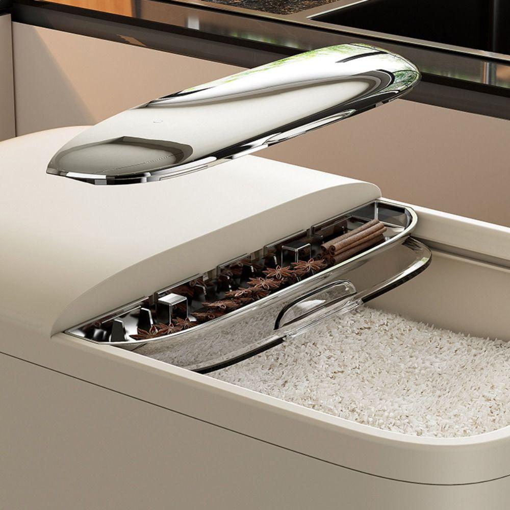 Reislagerbox mit großer Kapazität Insektensicherer Getreide-Lebensmittelbehälter Praktisches versiegeltes Glas