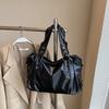 European and American Retro Casual High-end Single Shoulder Tote Bag, Fashionable and Versatile Commuting Crossbody Bag