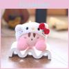 Sanrio Plush Kirby Keychain Stuffed Animal Toy With Bag Pendant Gift For Kids