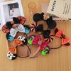 Halloween Mickey & Minnie Mouse Unisex Handmade Creative Fabric Ears Headband with Sequin and Bow Cartoon Design for Kids