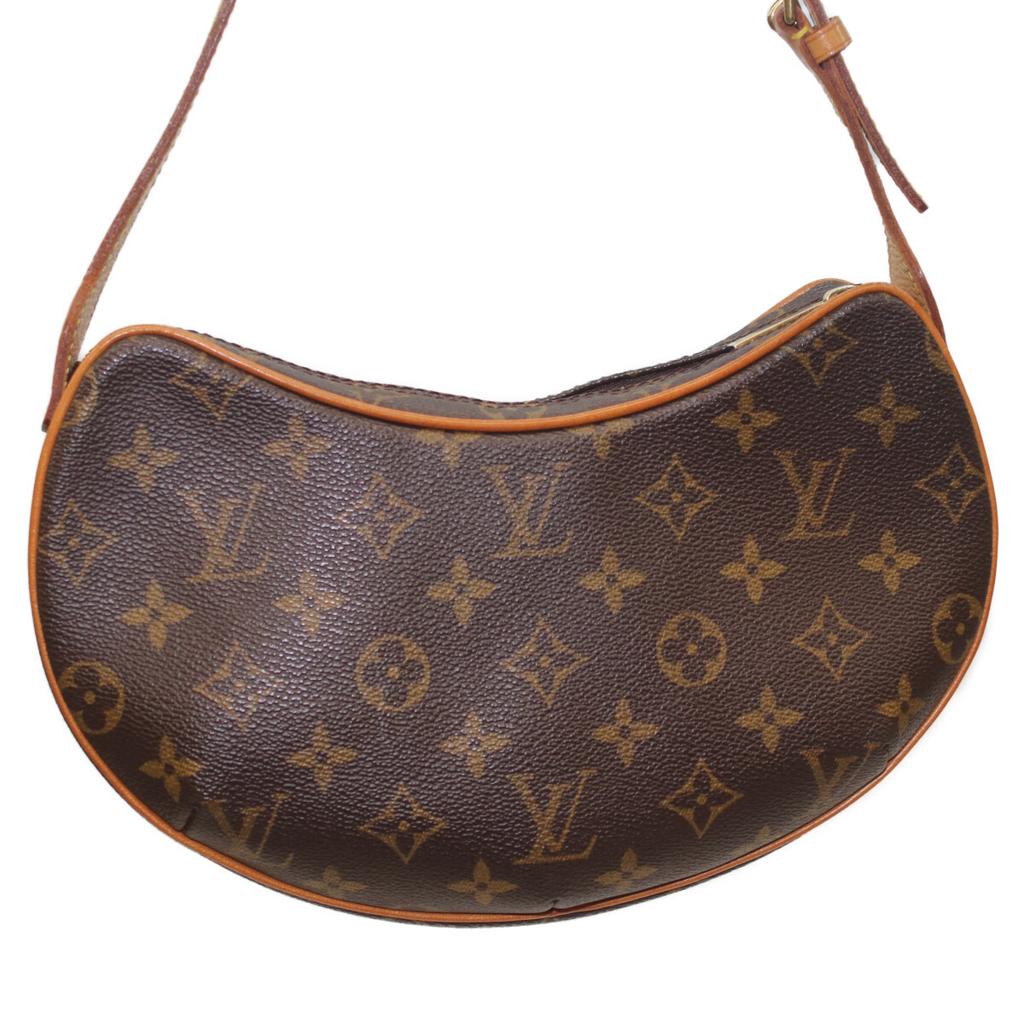 Louis Vuitton 2003 M51510 Monogram Pochette Croissant PM Shoulder Bag Monogram canvasUsed