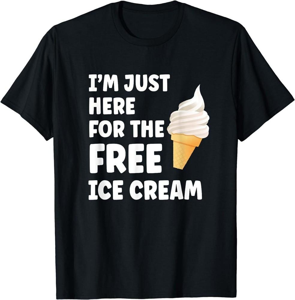 I#039m Just Here For The Ice Cream Funny Cruise TShirt Unisex T-Shirt XXXL